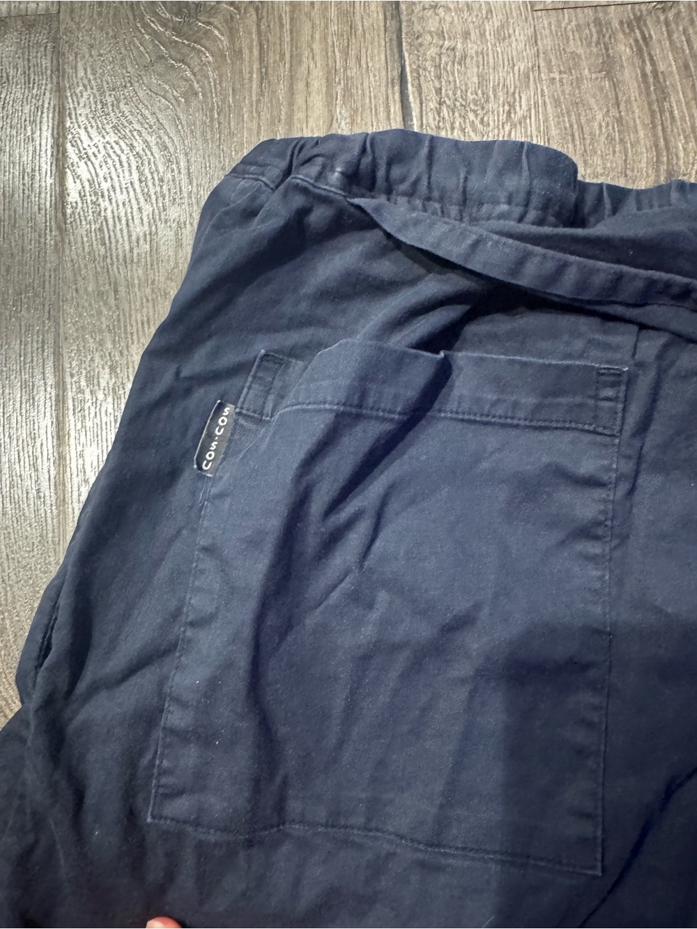 Sou Sou Kyoto Japanese casual ballon pants Black Elastic-Waist small wrap - Picture 5 of 8